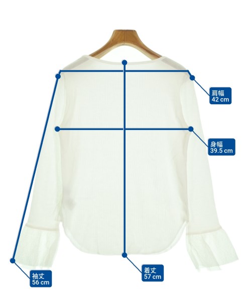 SLOBE IENA（スローブイエナ）Tシャツ・カットソー 白 サイズ:-(M位) レディース/2200639506098