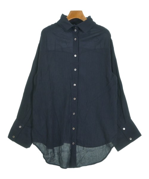 SLOBE IENA(スローブイエナ)カジュアルシャツ 紺 サイズ:F/2200639118031