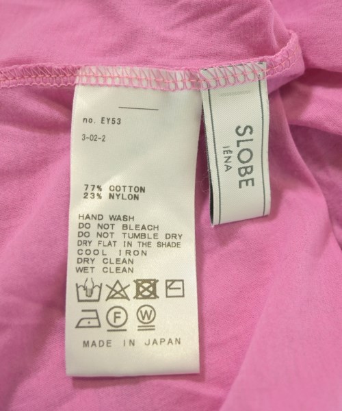 SLOBE IENA（スローブイエナ）Tシャツ・カットソー ピンク サイズ:-(L位) レディース/2200639891071