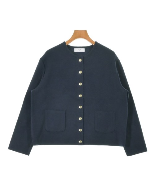 SLOBE IENA(スローブイエナ)カーディガン 紺 サイズ:F/2200638054026
