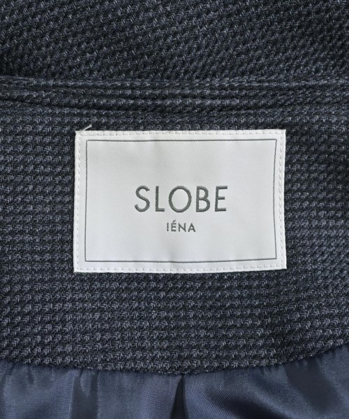 SLOBE IENA（スローブイエナ）ノーカラージャケット 紺 サイズ:-(XL位) レディース/2200641679049