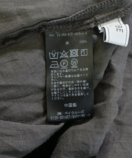 SLOBE IENA（スローブイエナ）カジュアルシャツ グレー サイズ:F レディース/2200641679124