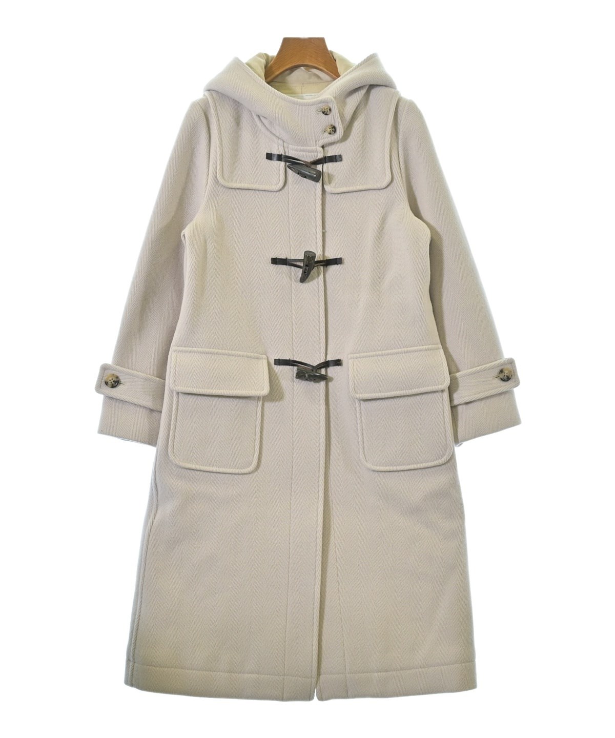 SLOBE IENA（スローブイエナ）ダッフルコート 白 サイズ:36(S位