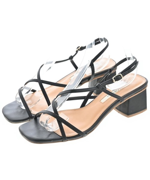 SLOBE IENA(スローブイエナ)サンダル 黒 サイズ:23.5cm/2200643423107