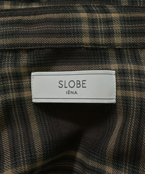 SLOBE IENA（スローブイエナ）カジュアルシャツ 茶 サイズ:F レディース/2200643405028