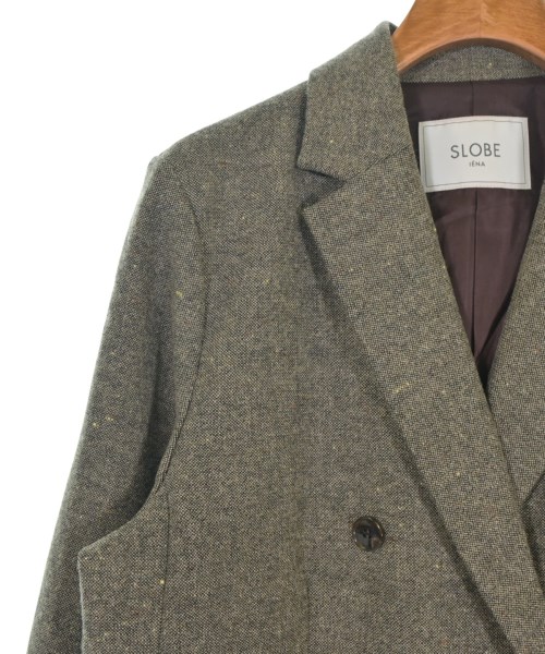 SLOBE IENA（スローブイエナ）カジュアルジャケット 茶 サイズ:F レディース/2200643101012