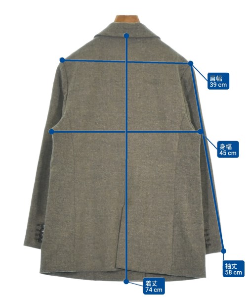 SLOBE IENA（スローブイエナ）カジュアルジャケット 茶 サイズ:F レディース/2200643101012