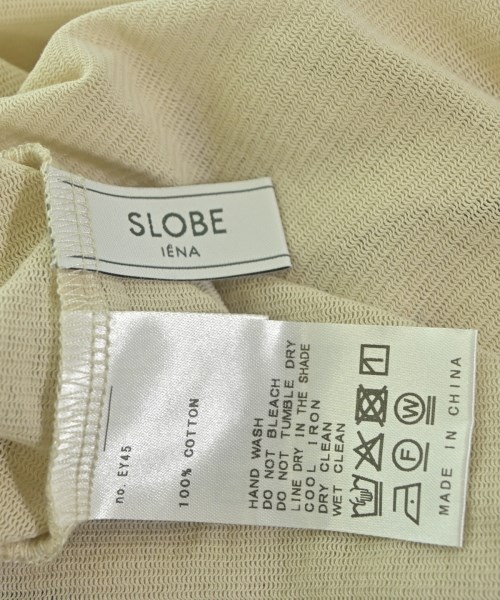 SLOBE IENA（スローブイエナ）Tシャツ・カットソー ベージュ サイズ:F レディース/2200643101227