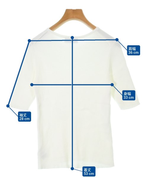 SLOBE IENA（スローブイエナ）ニット・セーター 白 サイズ:-(S位) レディース/2200639477022