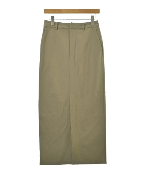 SLOBE IENA(スローブイエナ)ロング・マキシ丈スカート カーキ サイズ:36(S位)/2200646929019