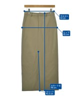 SLOBE IENA（スローブイエナ）ロング・マキシ丈スカート カーキ サイズ:36(S位) レディース/2200646929019