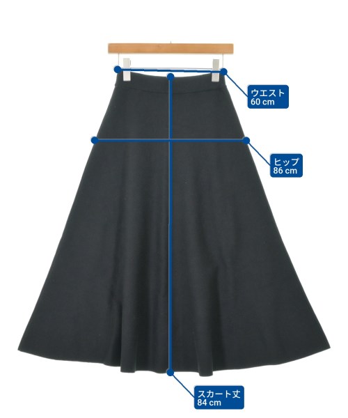 SLOBE IENA（スローブイエナ）ロング・マキシ丈スカート 黒 サイズ:F レディース/2200648078029