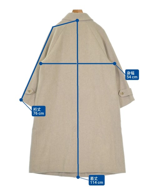 SLOBE IENA（スローブイエナ）ステンカラーコート ベージュ サイズ:38(M位) レディース/2200648155010