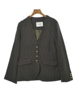 SLOBE IENA（スローブイエナ）ノーカラージャケット 茶 サイズ:38(M位) レディース/2200648155027