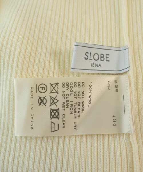 SLOBE IENA（スローブイエナ）ニット・セーター 白 サイズ:-(XS位) レディース/2200643369054