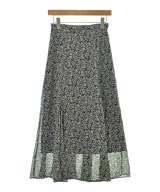 SLOBE IENA（スローブイエナ）ロング・マキシ丈スカート 紺 サイズ:36(S位) レディース/2200650285064