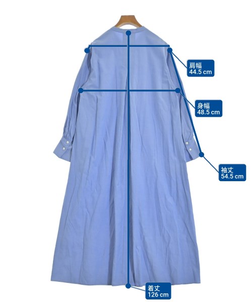 SLOBE IENA（スローブイエナ）シャツワンピース 青 サイズ:F レディース/2200650447103