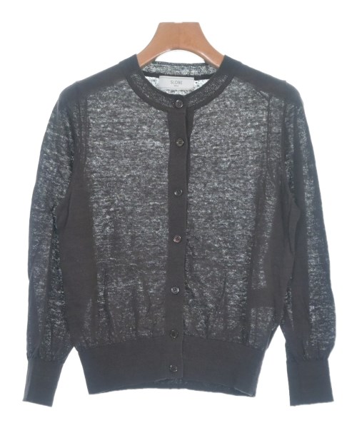 SLOBE IENA(スローブイエナ)カーディガン 茶 サイズ:-(M位)/2200646281032