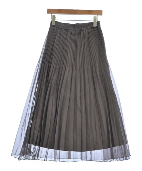 SLOBE IENA（スローブイエナ）ロング・マキシ丈スカート 茶 サイズ:38(M位) レディース/2200640357191