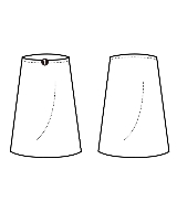 SLOBE IENA（スローブイエナ）ロング・マキシ丈スカート 茶 サイズ:38(M位) レディース/2200640357191