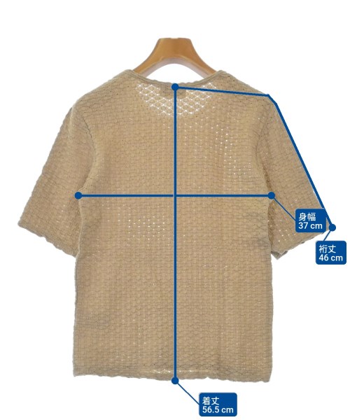 SLOBE IENA（スローブイエナ）Tシャツ・カットソー ベージュ サイズ:-(S位) レディース/2200649868070