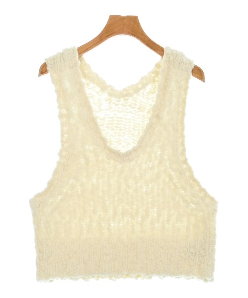 SLOBE IENA(スローブイエナ)ベスト 白 サイズ:F/2200646961187