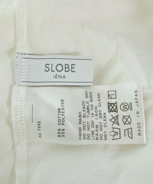 SLOBE IENA（スローブイエナ）Tシャツ・カットソー 白 サイズ:F レディース/2200646961217