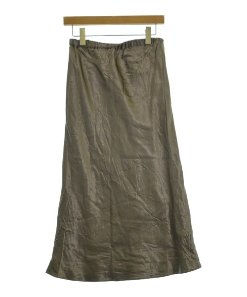SLOBE IENA(スローブイエナ)ロング・マキシ丈スカート カーキ サイズ:38(M位)/2200648443032