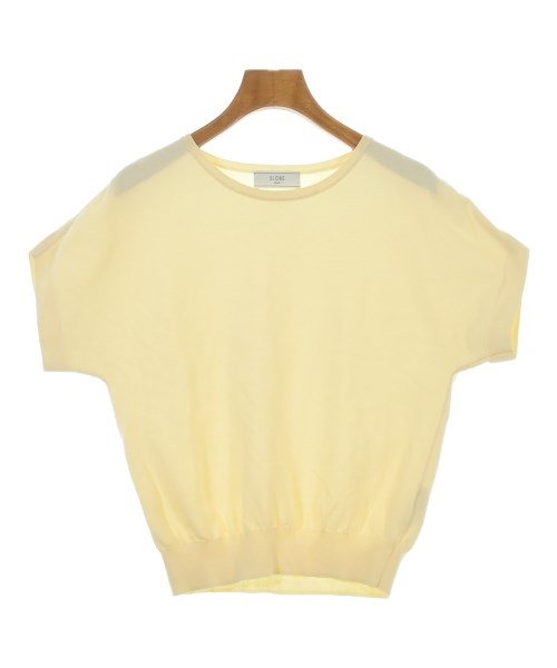 SLOBE IENA(スローブイエナ)Tシャツ・カットソー 黄 サイズ:F/2200647926079