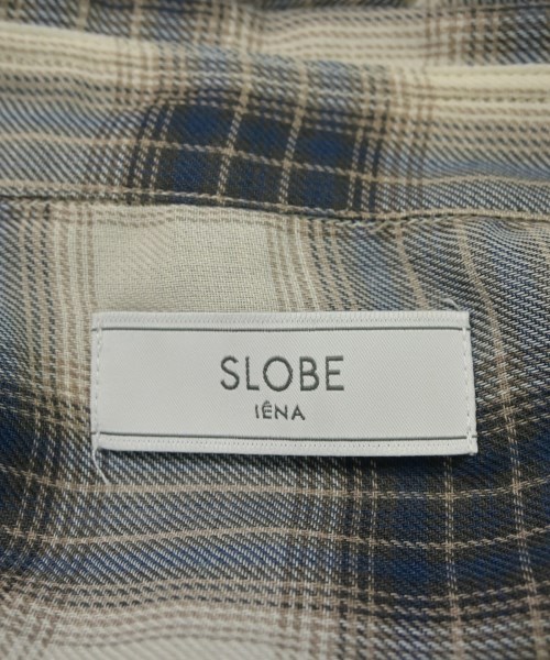 SLOBE IENA（スローブイエナ）ブラウス 紺 サイズ:-(M位) レディース/2200695268046