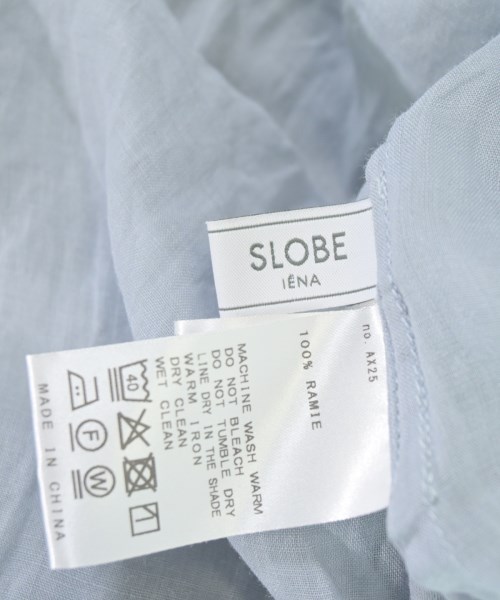 SLOBE IENA（スローブイエナ）ブラウス 青 サイズ:F レディース/2200700639021