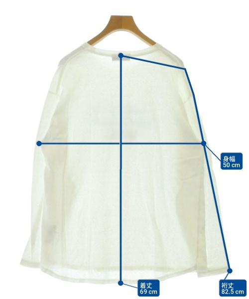 SLOBE IENA（スローブイエナ）Tシャツ・カットソー 白 サイズ:F レディース/2200700412013