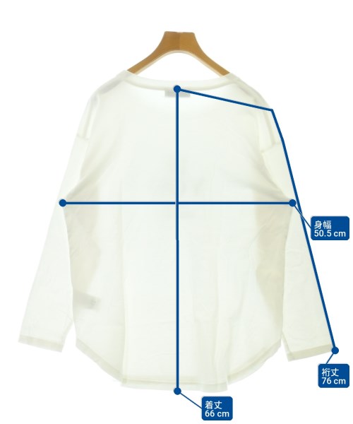 SLOBE IENA（スローブイエナ）Tシャツ・カットソー 白 サイズ:F レディース/2200700412037