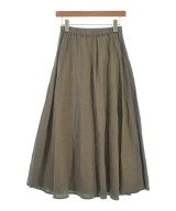 SLOBE IENA（スローブイエナ）ロング・マキシ丈スカート 茶 サイズ:36(S位) レディース/2200702650079