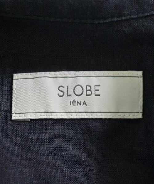 SLOBE IENA（スローブイエナ）カジュアルシャツ 紺 サイズ:36(S位) レディース/2200697690043