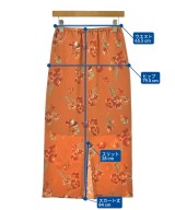 SLOBE IENA（スローブイエナ）ロング・マキシ丈スカート オレンジ サイズ:36(S位) レディース/2200702135231