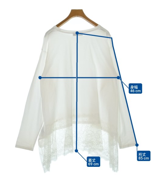 SLOBE IENA（スローブイエナ）Tシャツ・カットソー 白 サイズ:F レディース/2200705085076