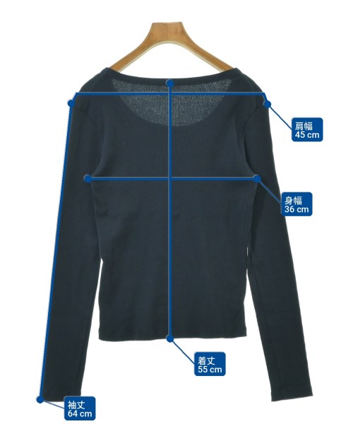 SLOBE IENA（スローブイエナ）Tシャツ・カットソー 紺 サイズ:-(M位) レディース/2200704672048