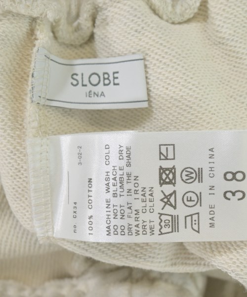 SLOBE IENA（スローブイエナ）スウェットパンツ 白 サイズ:38(M位) レディース/2200706507041