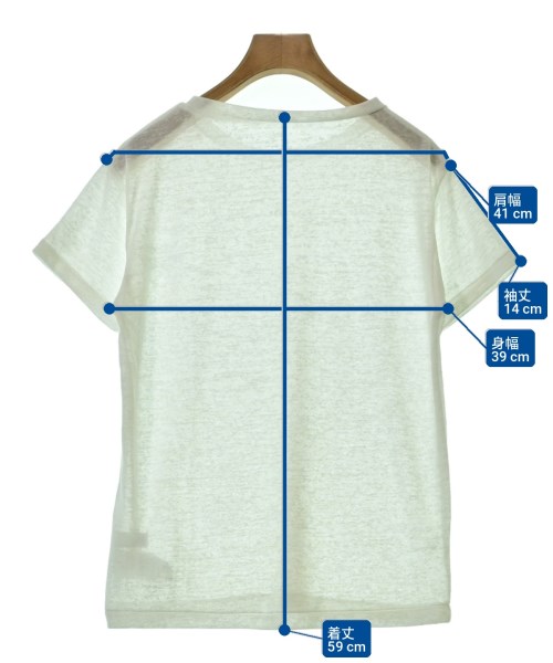 SLOBE IENA（スローブイエナ）Tシャツ・カットソー 白 サイズ:F レディース/2200699482097