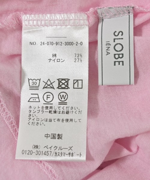 SLOBE IENA（スローブイエナ）Tシャツ・カットソー ピンク サイズ:-(M位) レディース/2200704517042