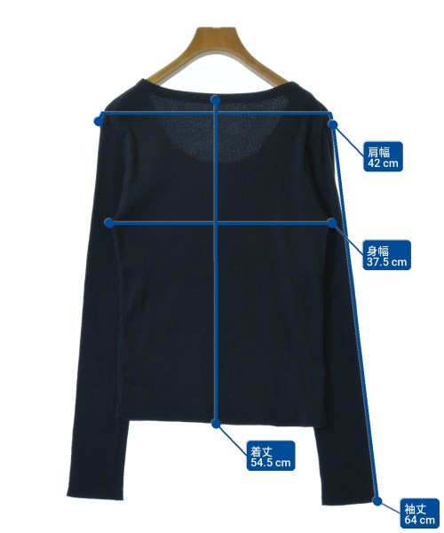 SLOBE IENA（スローブイエナ）Tシャツ・カットソー 紺 サイズ:-(S位) レディース/2200708049044