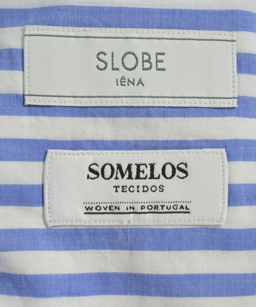SLOBE IENA（スローブイエナ）シャツワンピース 青 サイズ:F レディース/2200708079034