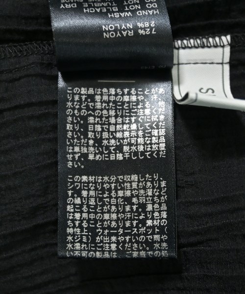 SLOBE IENA（スローブイエナ）カジュアルシャツ 黒 サイズ:-(XL位) レディース/2200704170292