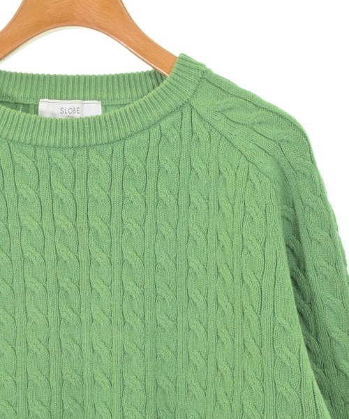 SLOBE IENA（スローブイエナ）ニット・セーター 緑 サイズ:-(L位) レディース/2200656183111