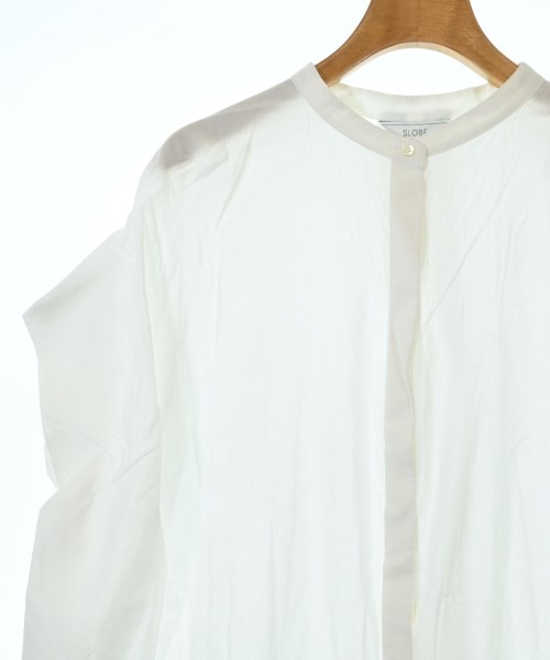 SLOBE IENA（スローブイエナ）カジュアルシャツ 白 サイズ:F レディース/2200656554140