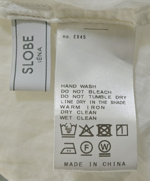 SLOBE IENA（スローブイエナ）ブラウス 白 サイズ:F レディース/2200657001087
