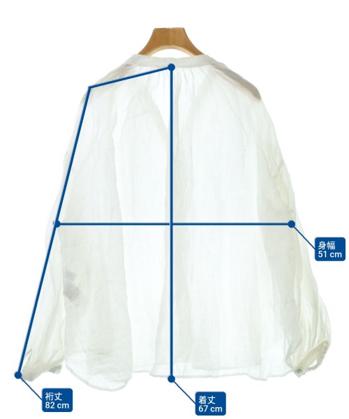 SLOBE IENA（スローブイエナ）ブラウス 白 サイズ:F レディース/2200657001087