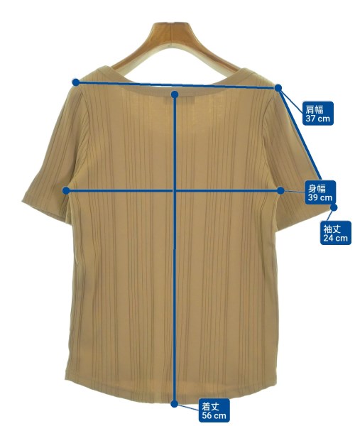 SLOBE IENA（スローブイエナ）Tシャツ・カットソー ベージュ サイズ:F レディース/2200661021132