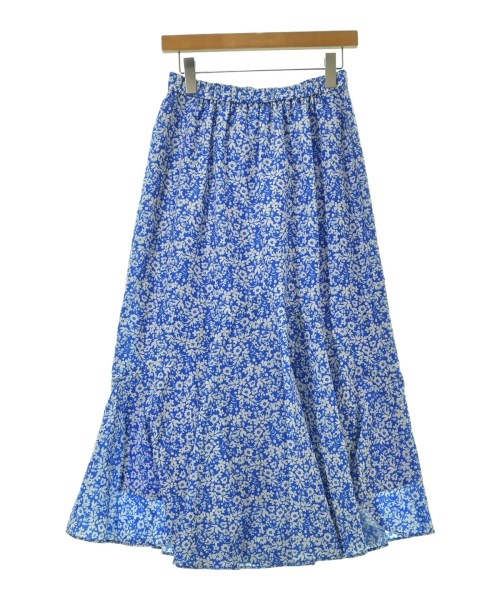 SLOBE IENA(スローブイエナ)ロング・マキシ丈スカート 青 サイズ:F/2200660604152